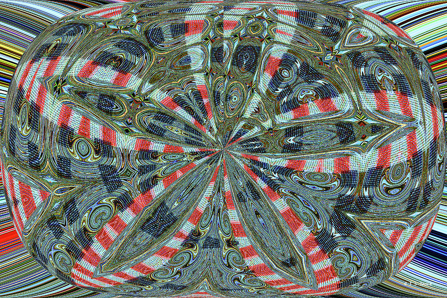 Saguaro Cactus Abstract 9076e3 Digital Art by Tom Janca