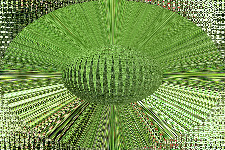 Saguaro Cactus Abstract #9265psesg2ab Digital Art by Tom Janca