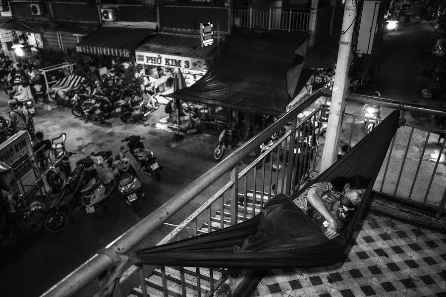 Black And White Photograph - Saigon Story by Stephanusjs