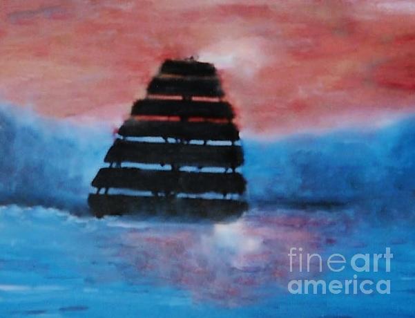 Sail Away Painting by Christy Saunders Church