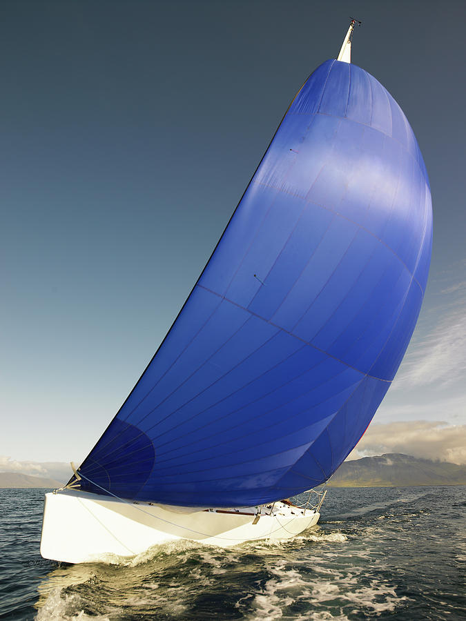 sailboat with spinnaker pictures