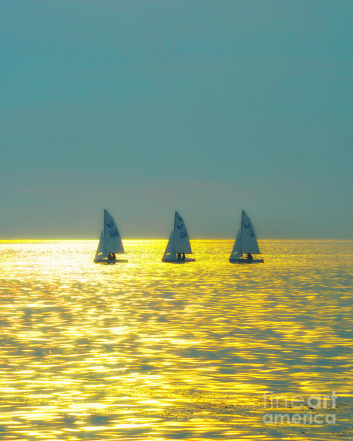 Sail Trio Photograph by Joe Geraci