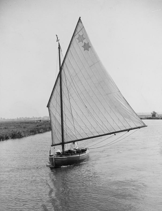Sailboat Photograph by Fox Photos