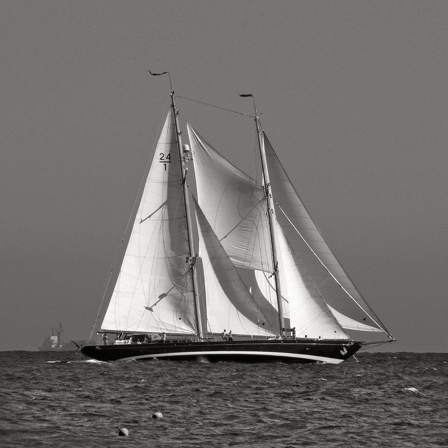 Sailboat I Photograph by Lena Weisbek