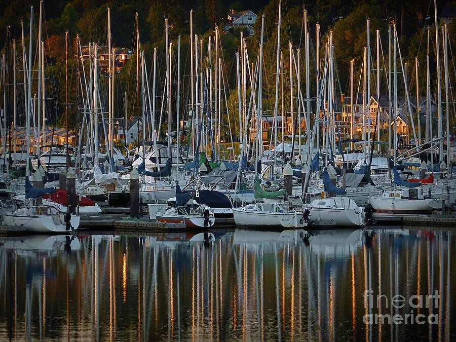 Sailboat Reflections Photograph By Patricia Strand - Pixels