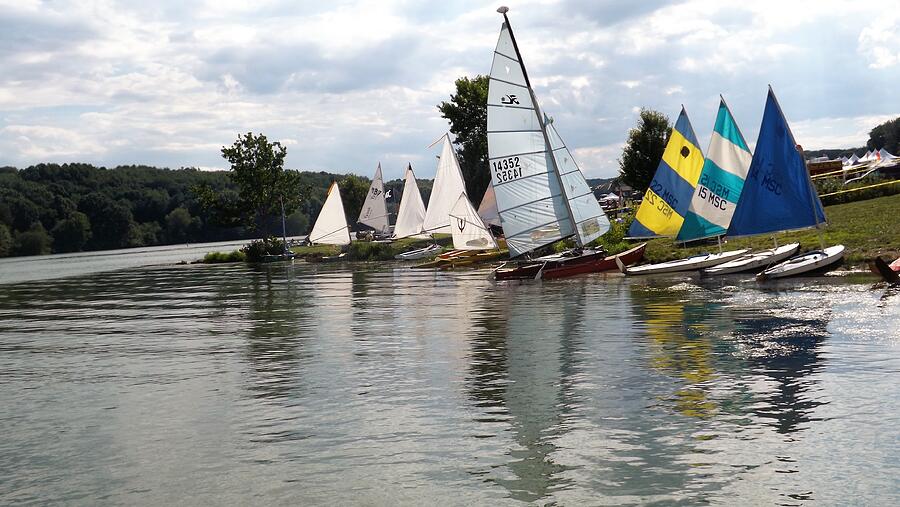 Sailboats At The Lake Photograph by Joyce Wasser