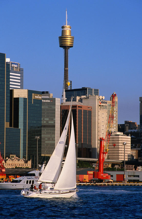 Sailing Around Darling Harbour Photograph by Lonely Planet
