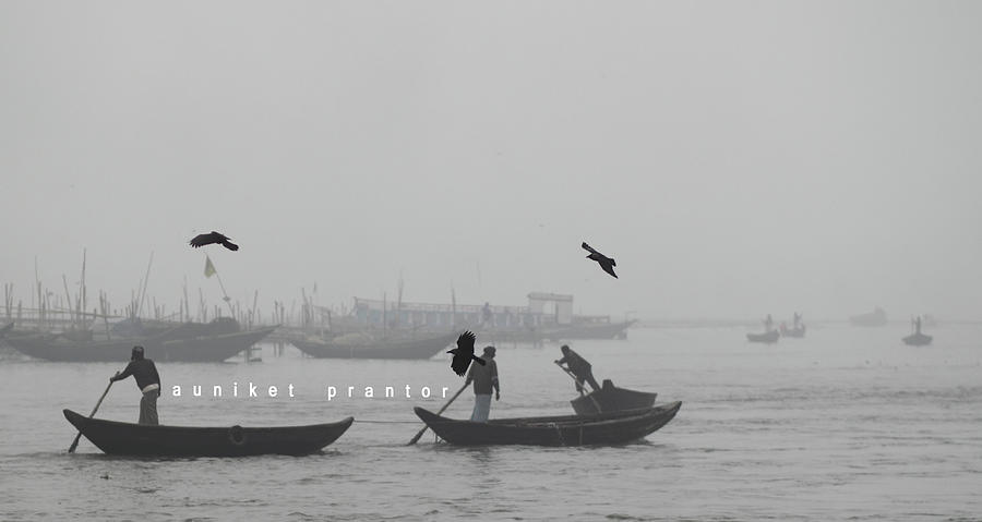 Sailing Boats In River Photograph by Zakir Hossain Chowdhury