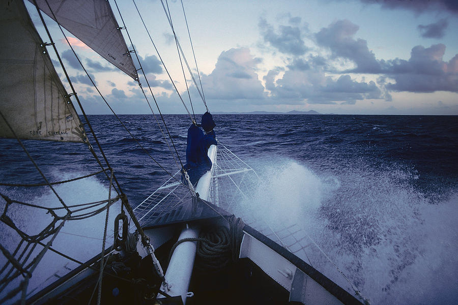 Sailing Hard Photograph by Cay-uwe