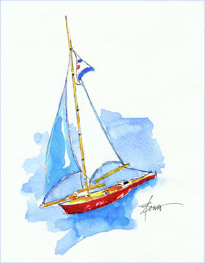 Sailing in Paris by Adele Bower Sailing in Paris by Adele Bower