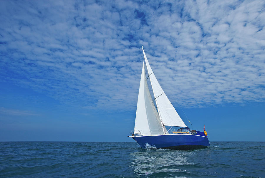 Sailing In The North Sea Photograph by Sindre Ellingsen