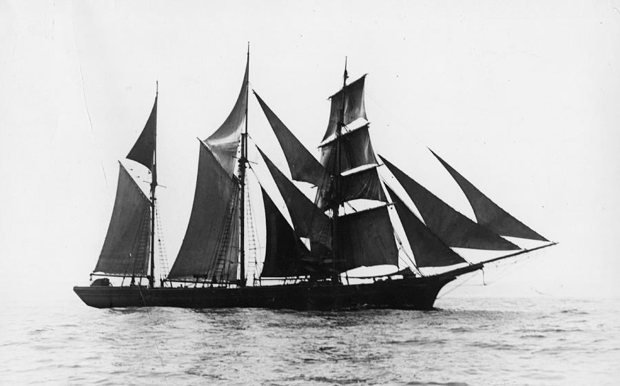 Sailing Ship Photograph by F. J. Mortimer