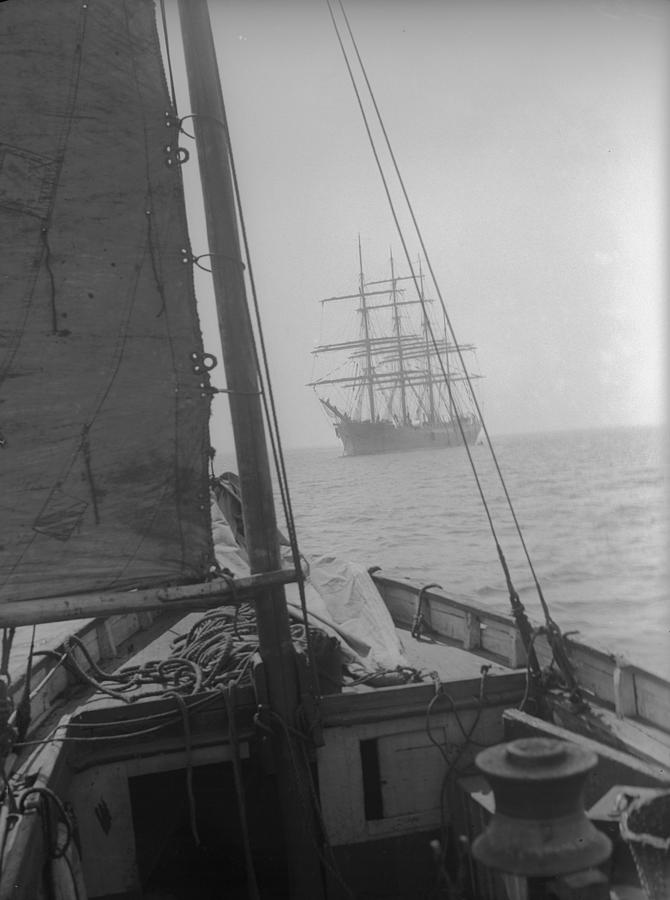 Sailing Ships Photograph by Fox Photos