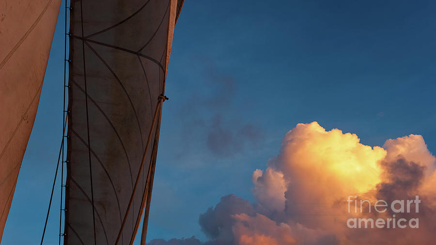 Sailing The Caribbean Photograph by Doug Sturgess