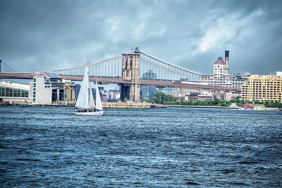 Sailing The Hudson Photograph