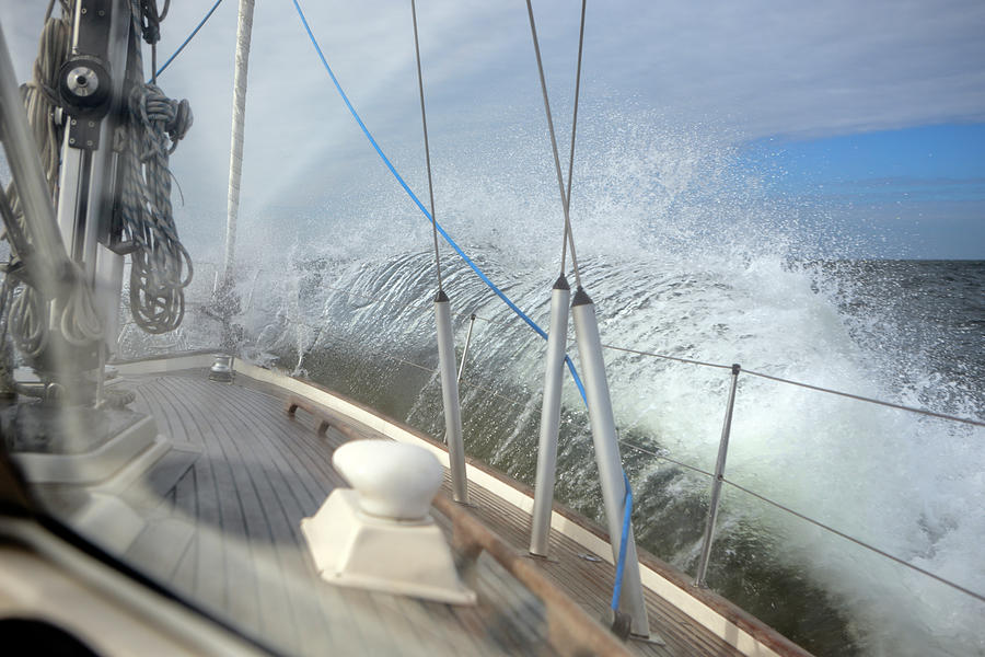 Sailing Waves Photograph by Digiclicks