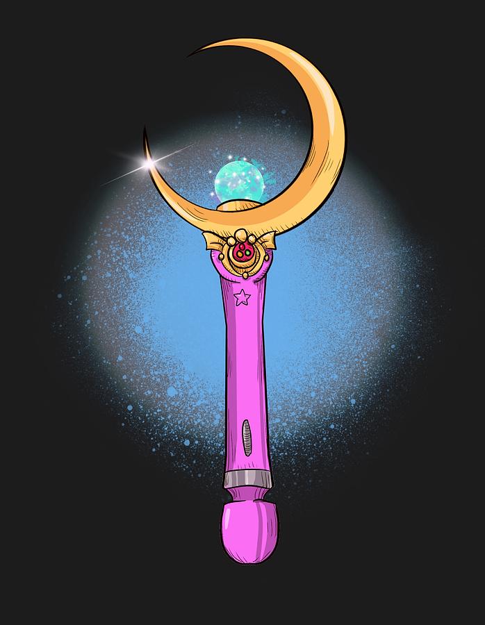 Anime Drawing - Sailor Moan by Ludwig Van Bacon Anime Drawing - Sailor Moan by Ludwig Van Bacon