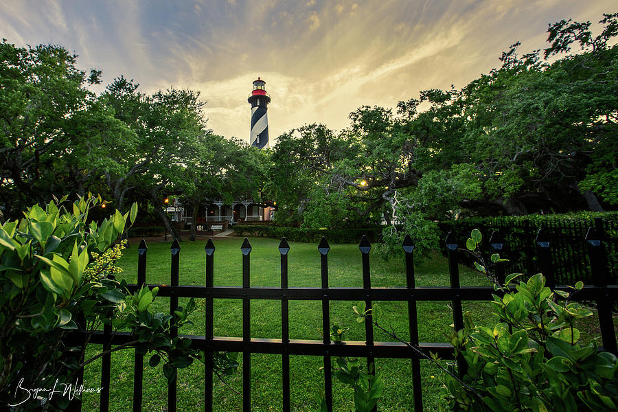 Saint Augustine Lighthouse Grounds Photograph by Bryan Williams