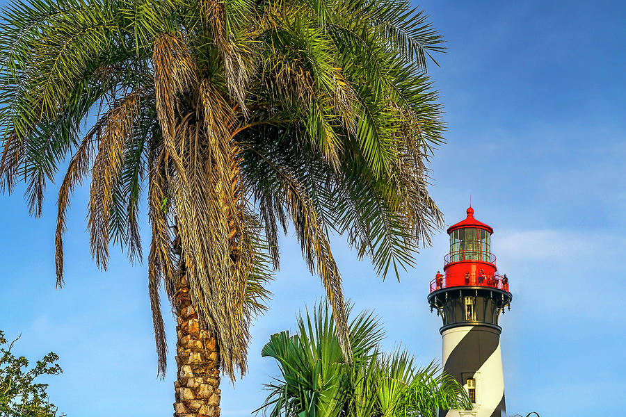 Saint Augustine Lighthouse Photograph by Laura Zeid