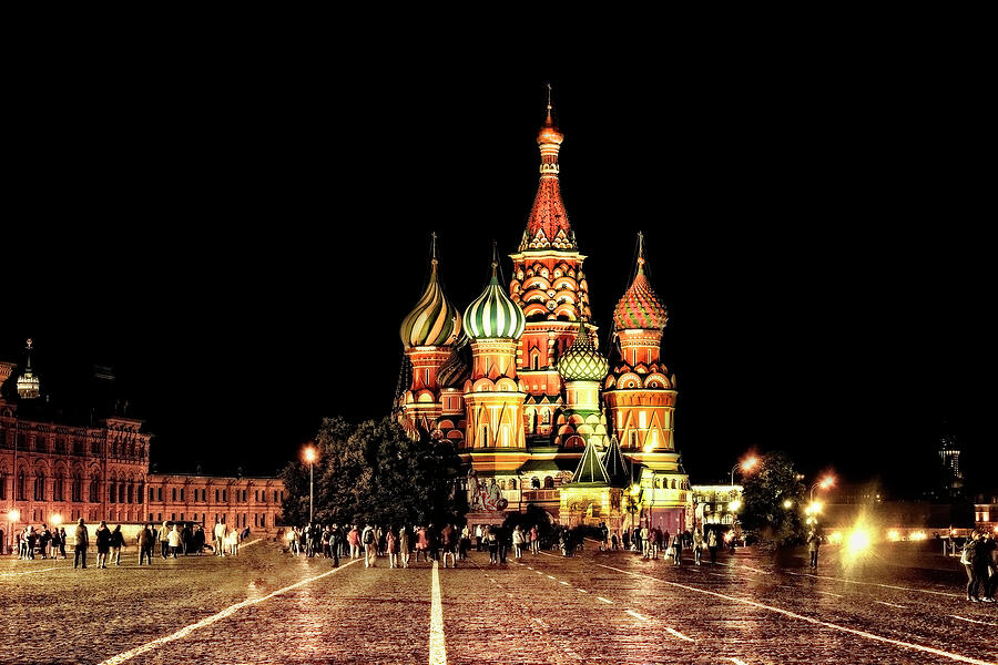 Saint Basil's By Night by Kay Brewer Saint Basil's By Night by Kay Brewer