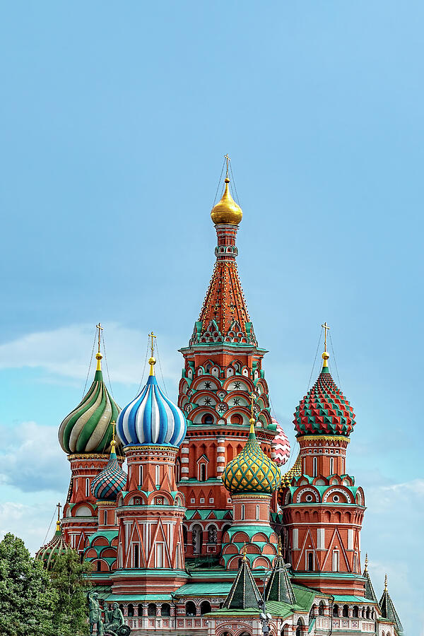Saint Basil's Cathedral, Moscow by Kay Brewer Saint Basil's Cathedral, Moscow by Kay Brewer