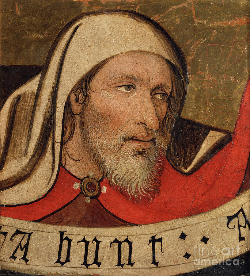 Saint Daniel, Mixed Media On Panel Mixed Media by Master Of St George And The Princess