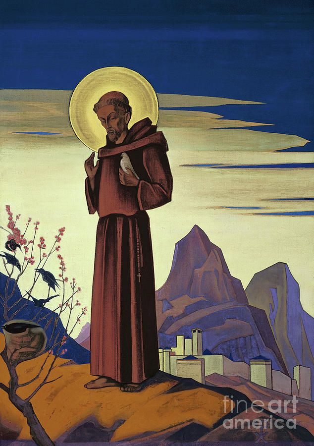 Saint Francis, 1932. Artist Nicholas Drawing by Heritage Images