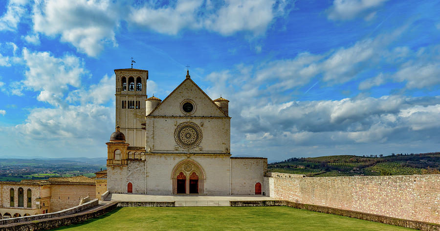 Basilica of Saint Francis of Assisi Photograph by Marcy Wielfaert