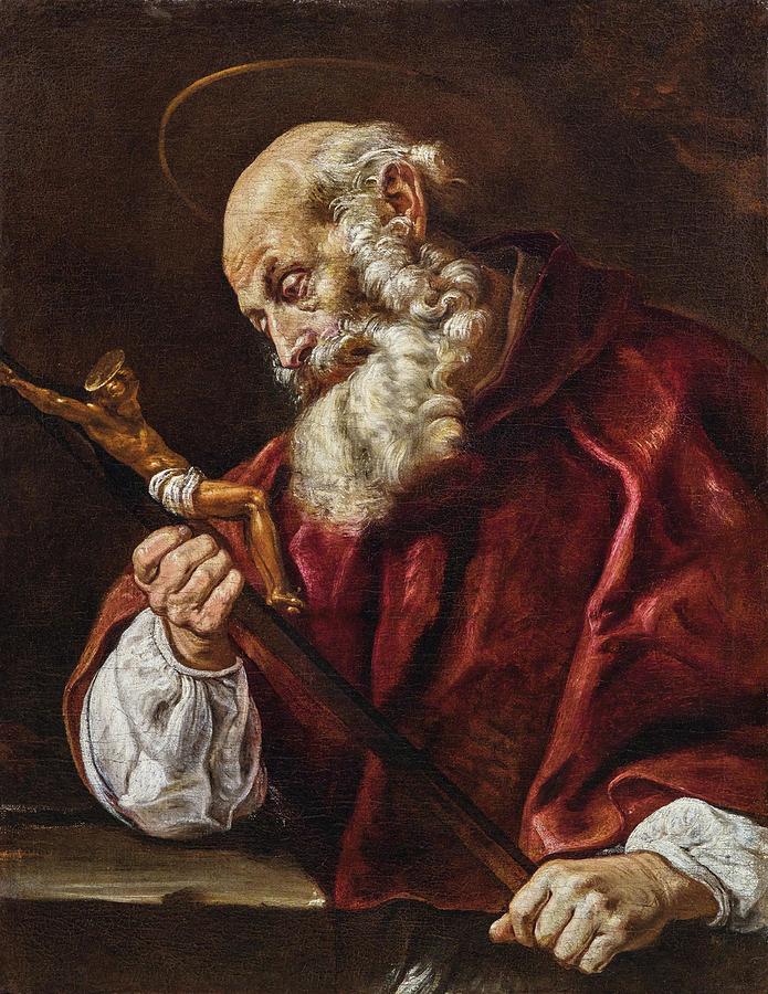 Saint Jerome Painting by Domenico Fetti - Fine Art America