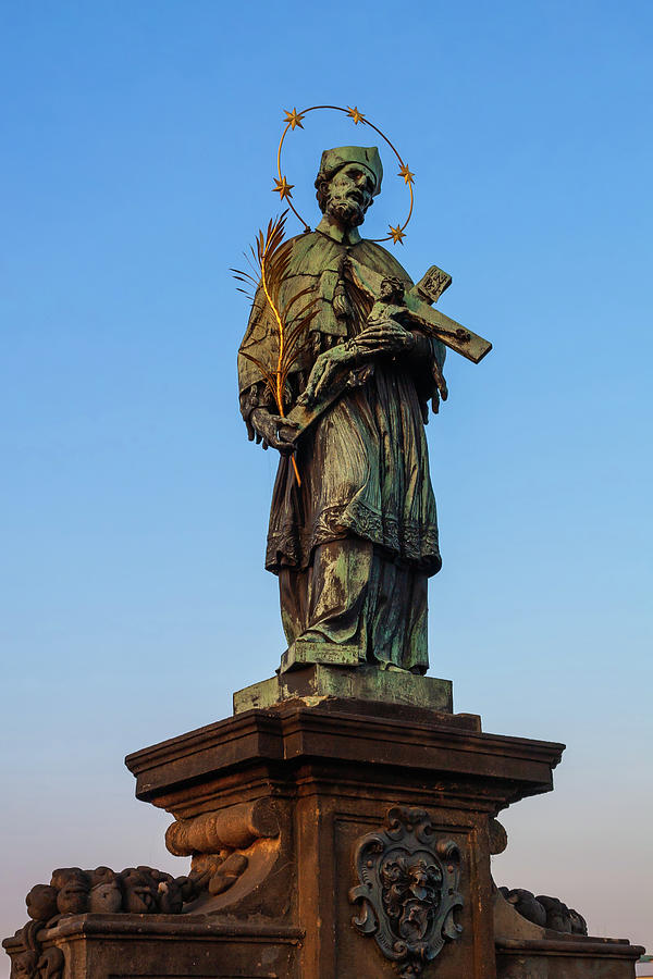 Saint John of Nepomuk Statue in Prague Photograph by Artur Bogacki