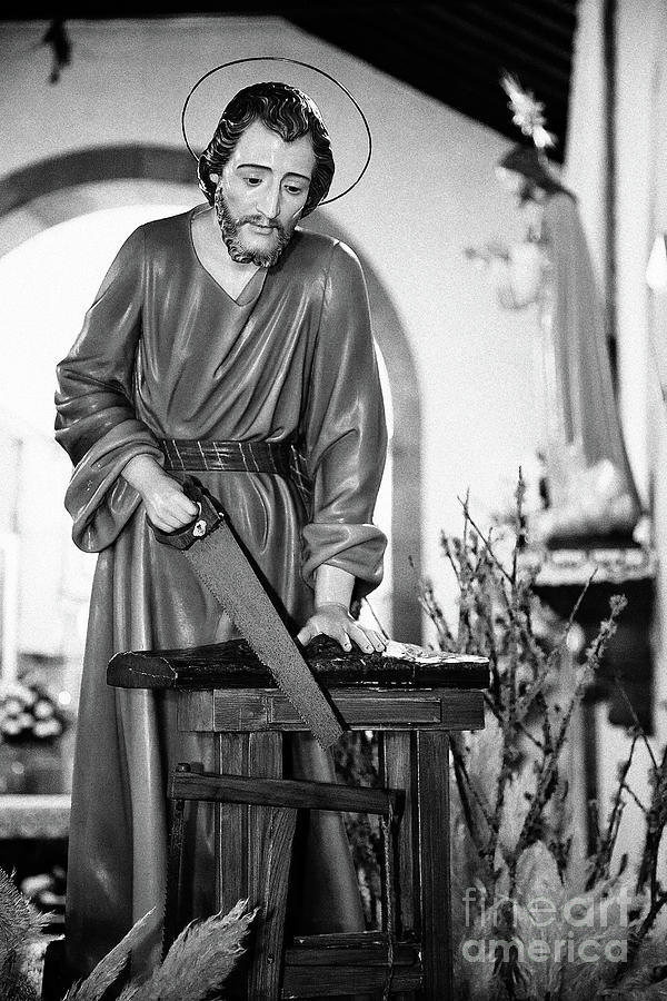 Saint Joseph Photograph - Saint Joseph by Gaspar Avila Saint Joseph Photograph - Saint Joseph by Gaspar Avila