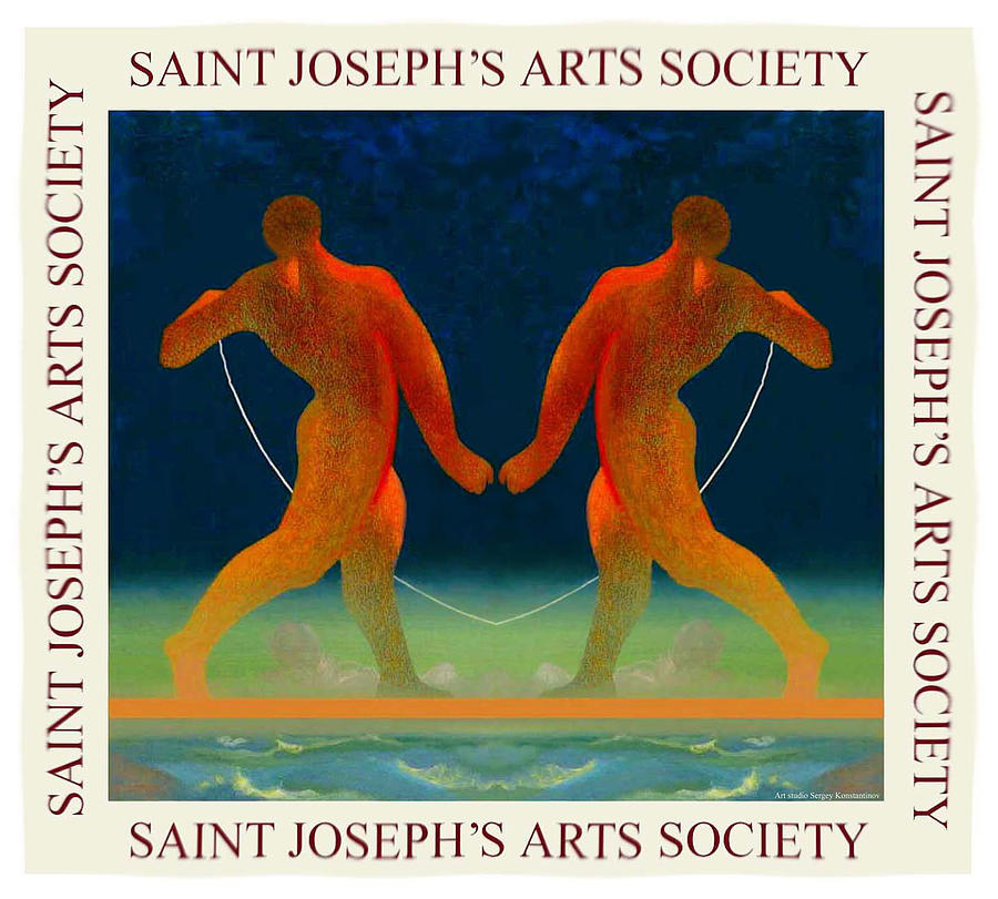 Golden Gate Bridge Painting -  Saint Josephs Arts Society by Sergey Konstantinov