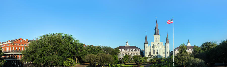 Saint Louis Cathedral Panorama Photograph by Drnadig Saint Louis Cathedral Panorama Photograph by Drnadig