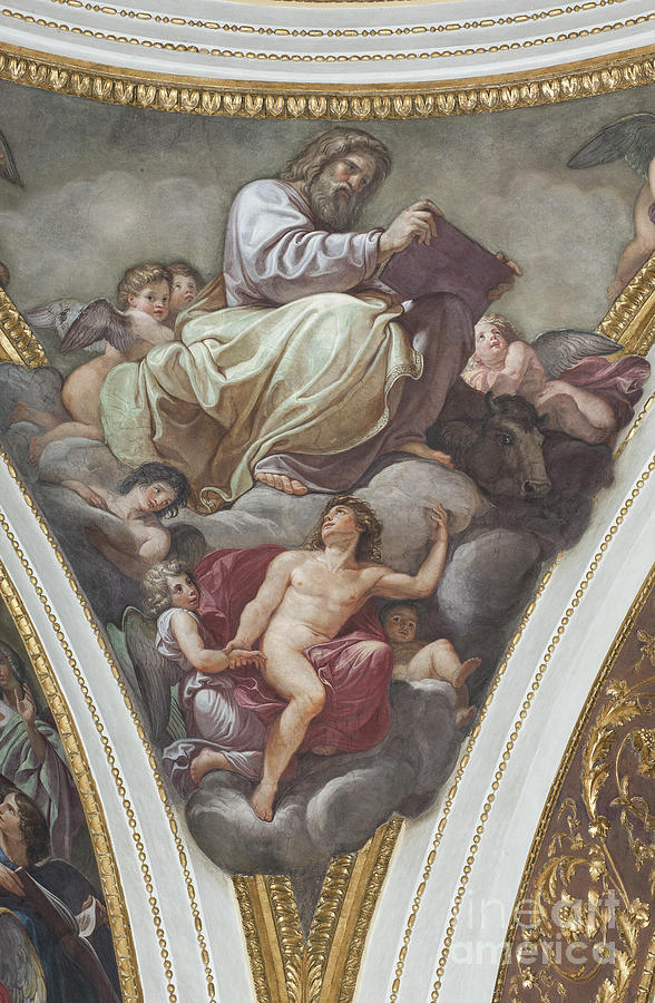 Saint Luke, 1792-95 Painting by Andrea The Elder Appiani