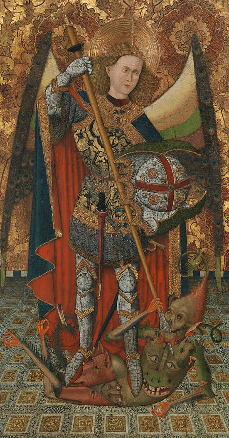 Saint Michael Painting by Master of Belmonte
