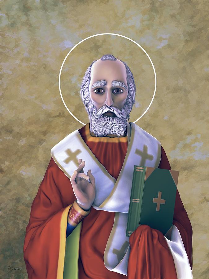 Saint Nicholas Lighting Three Earthen Pallette by Dave Luebbert Saint Nicholas Lighting Three Earthen Pallette by Dave Luebbert