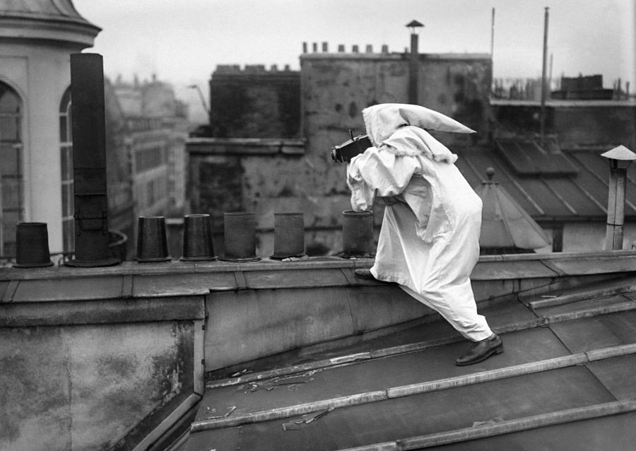 Saint Nicholas On The Roof Photograph by Keystone-france