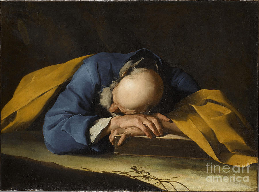 Saint Peter Sleeping Drawing by Heritage Images