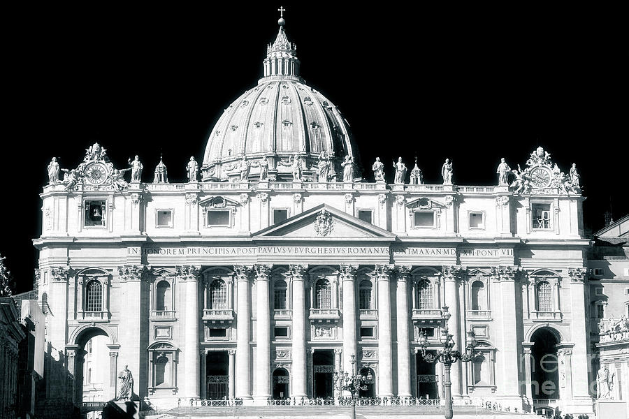Saint Peters Basilica Vatican City Photograph by John Rizzuto