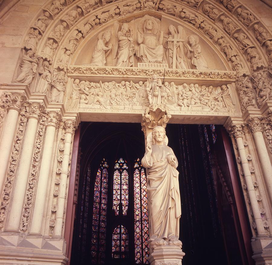 Sainte-chapelle Church Entrance Photograph