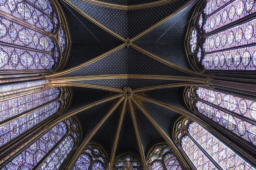Sainte Chapelle Photograph by Marylou