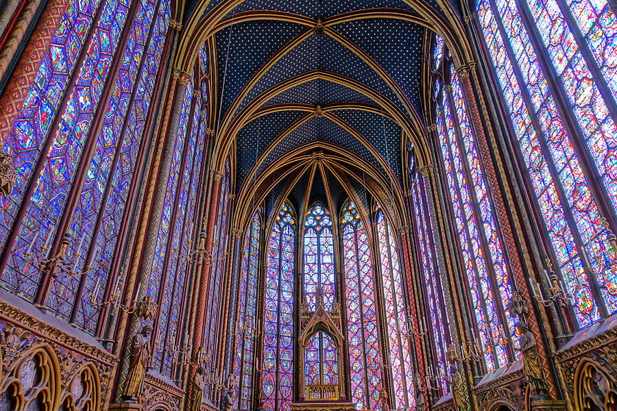 Sainte Chapelle Paris Photograph by Patricia Caron