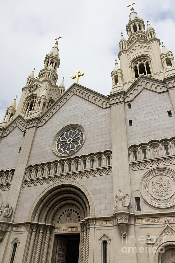 Saints Peter and Paul Church on Filbert Street San Francisco R289 ...