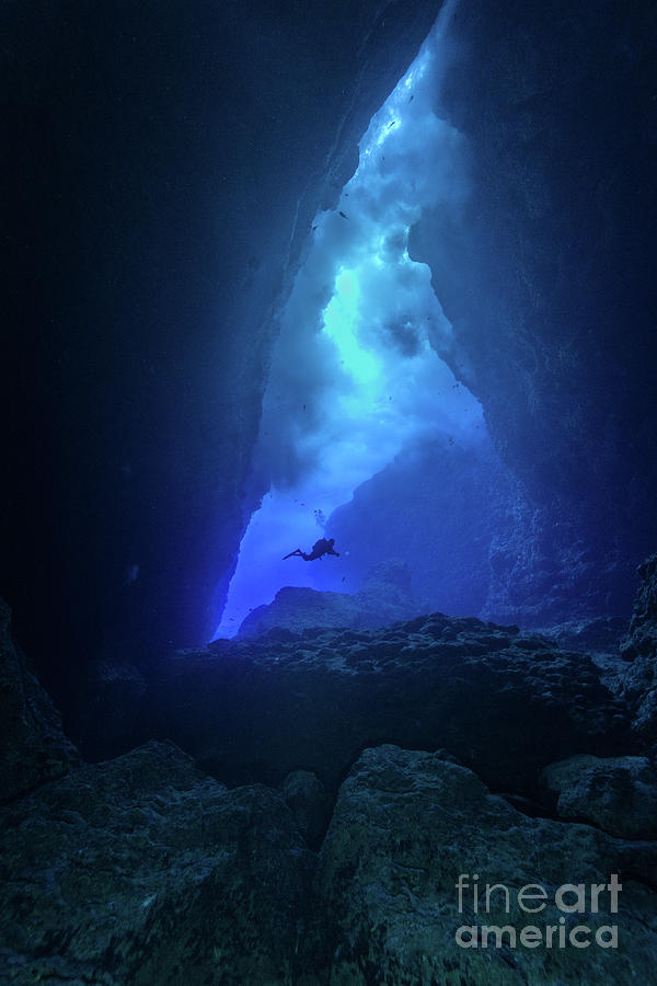 Nature Photograph - Saipan Cave by Charlie Jung