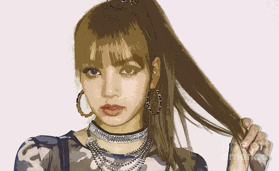 ArtStation - Lisa Blackpink - Drawing Ipad pro - Procreate