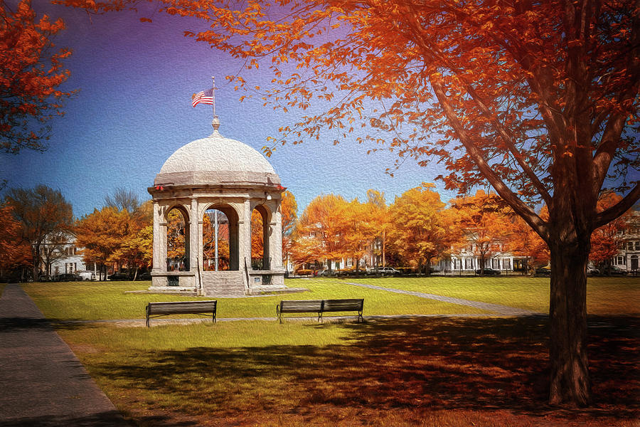 Salem Common Salem Massachusetts Photograph by Carol Japp