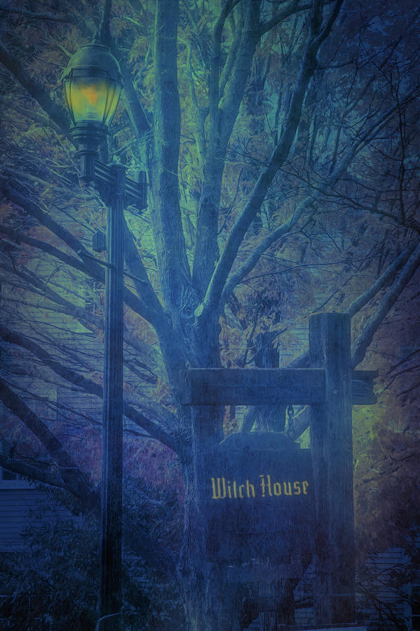 Salem Massachusetts  Witch house Photograph by Jeff Folger