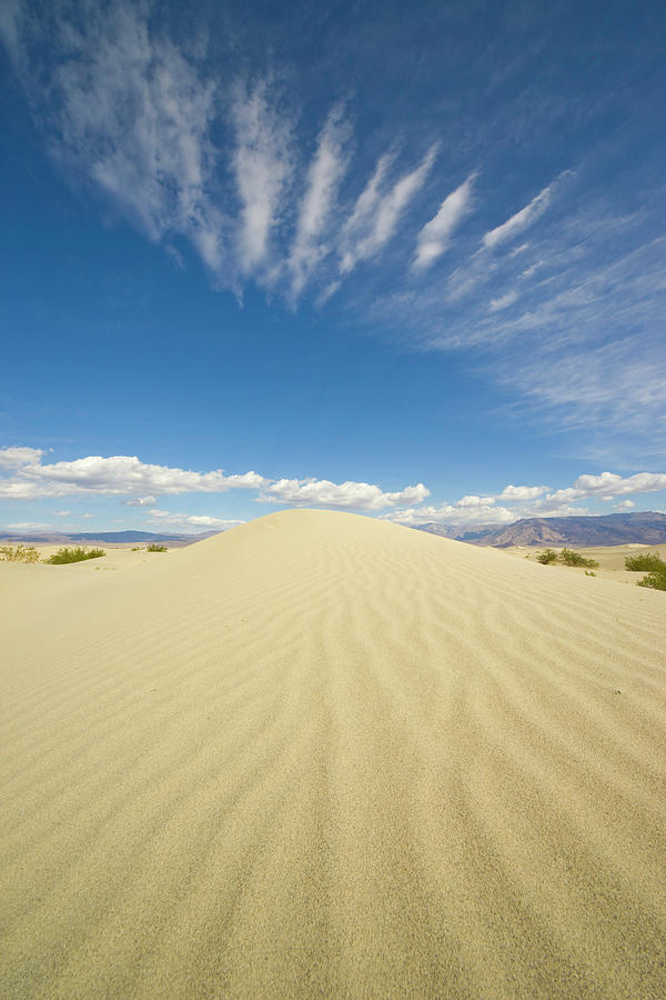 Saline Valley Sand Dunes, Ca Photograph by Eastcott Momatiuk