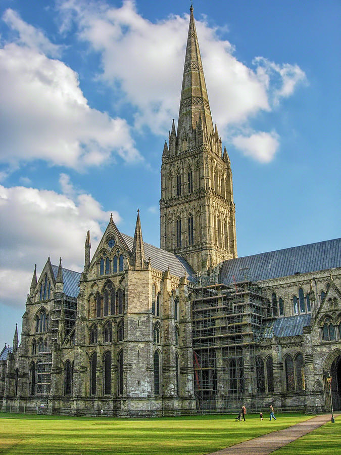 Salisbury Cathedral Photograph by Alan Toepfer