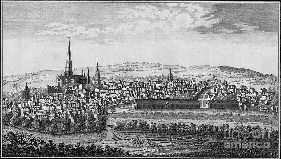 Salisbury Drawing by Print Collector